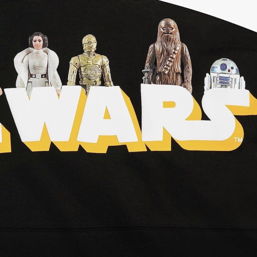 2022 DISNEY Spirit Jersey Adults STAR WARS VINTAGE ACTION FIGURES - NEW - Picture 6 of 7